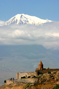 Ararat and church